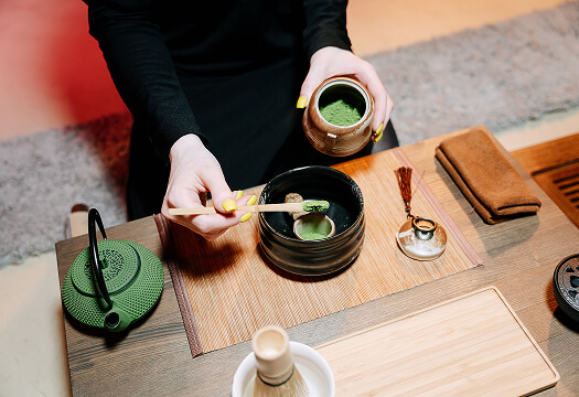 Matcha tea experience