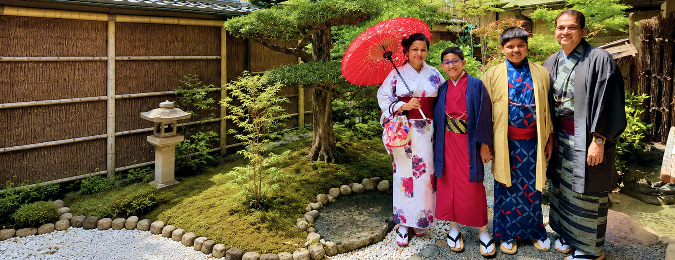 Private family tour along Japan's golden route